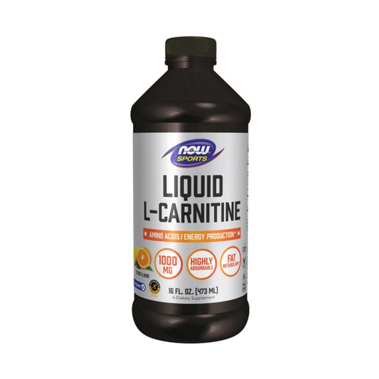 NOW FOODS LIQUID L-CARNITINE 1000MG CITRUS - 473 ML