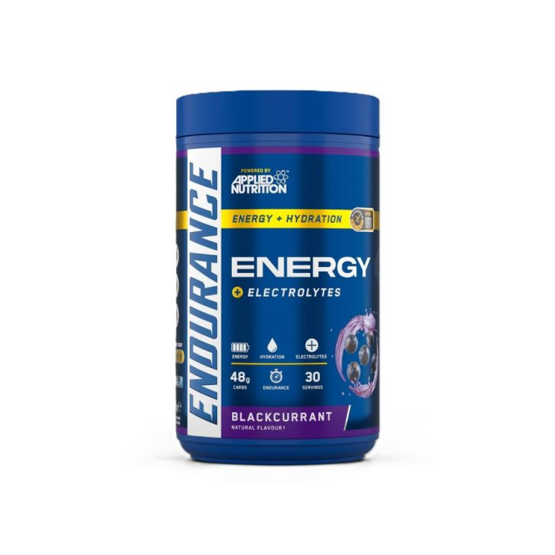 APPLIED NUTRITION ENDURANCE ENERGY + HYDRATION BLACKCURRANT - 1500 GRAMS
