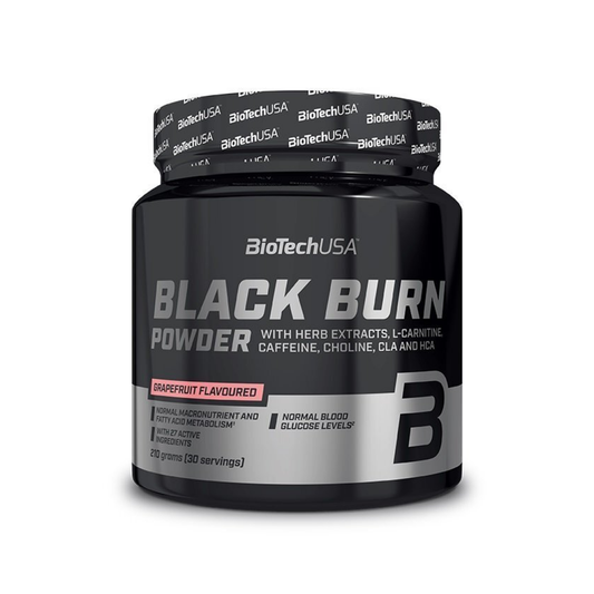 BIOTECHUSA BLACK BURN POWDER PASSION FRUIT - 210 GRAMS