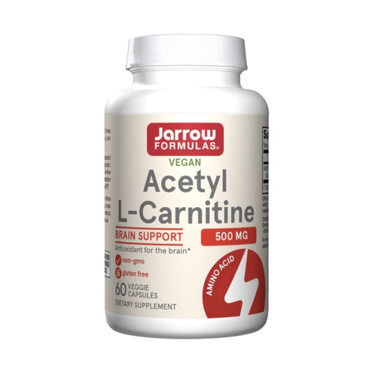 JARROW FORMULAS ACETYL L-CARNITINE 500MG - 60 VCAPS