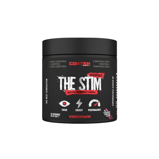 CONTEH SPORTS THE STIM PRE-WORKOUT STRAWBERRY BUBBLEGUM - 255 GRAMS