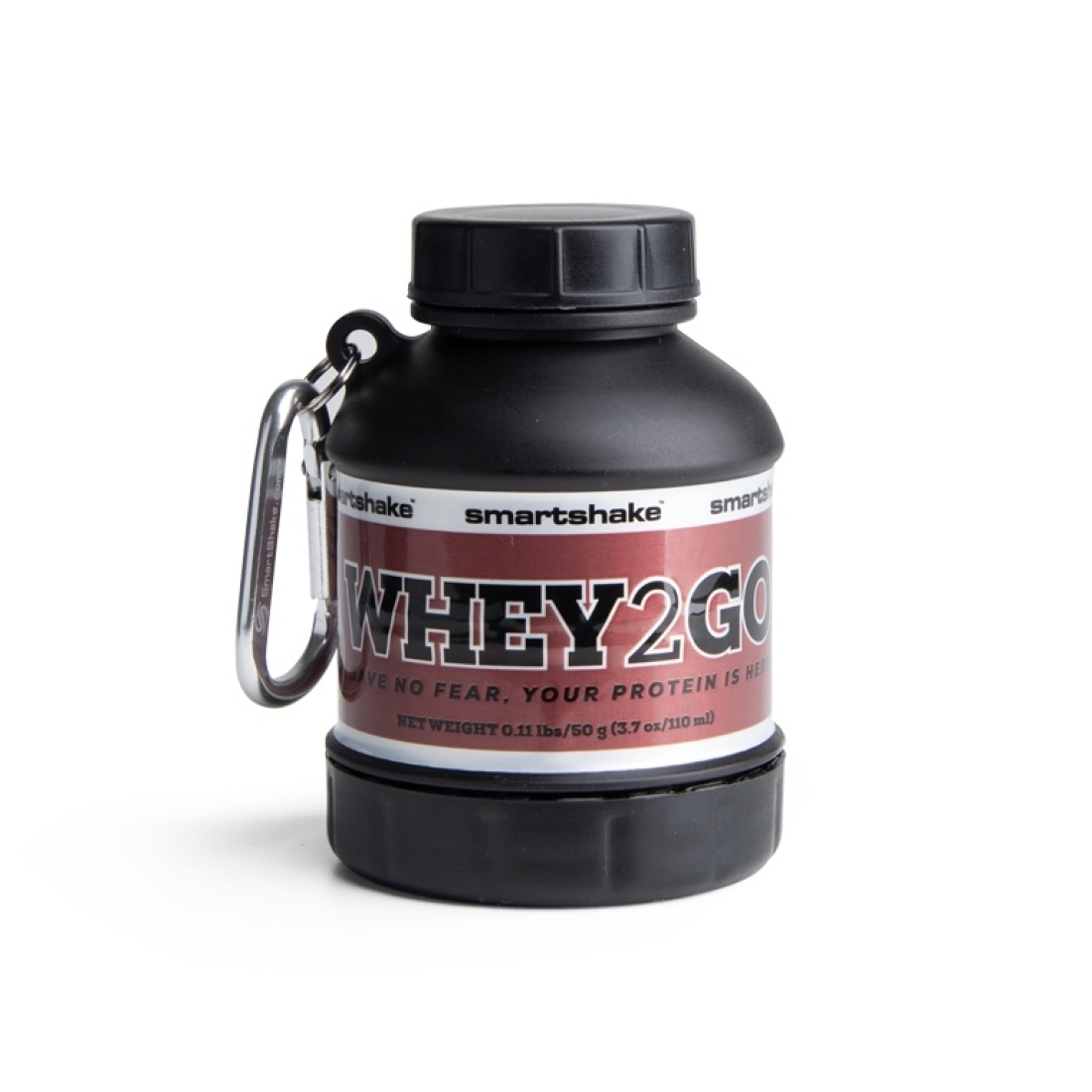 SMARTSHAKE WHEY2GO FUNNEL BLACK - 110 ML