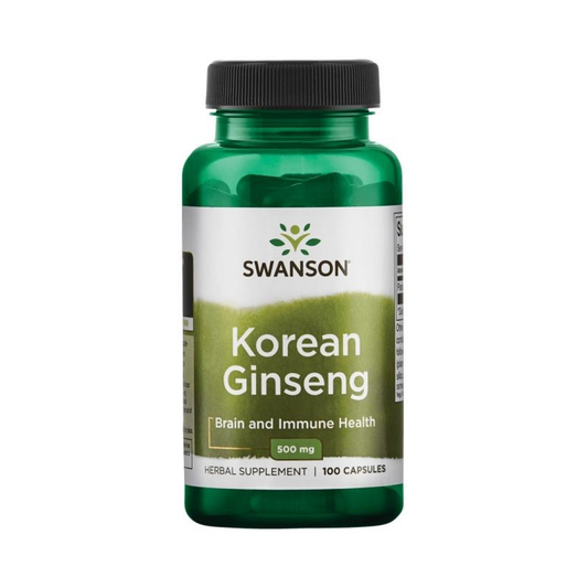 SWANSON KOREAN GINSENG 500MG - 100 CAPS