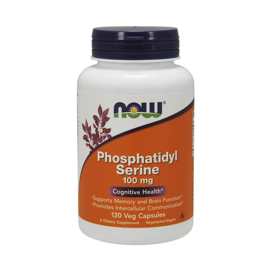 NOW FOODS PHOSPHATIDYL SERINE 100MG - 120 VCAPS