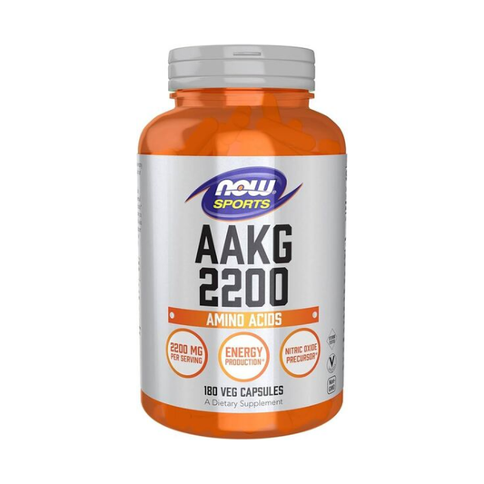 NOW FOODS AAKG 2200 - 180 VCAPS
