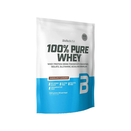 BIOTECHUSA 100% PURE WHEY BLACK BISCUIT - 1000 GRAMS