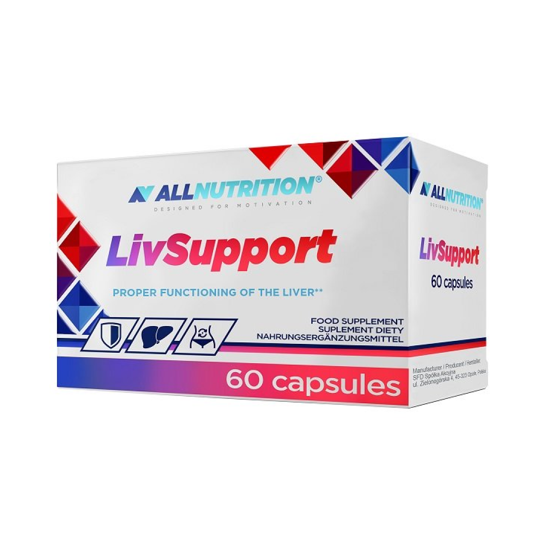 ALLNUTRITION LIVSUPPORT - 60 CAPS