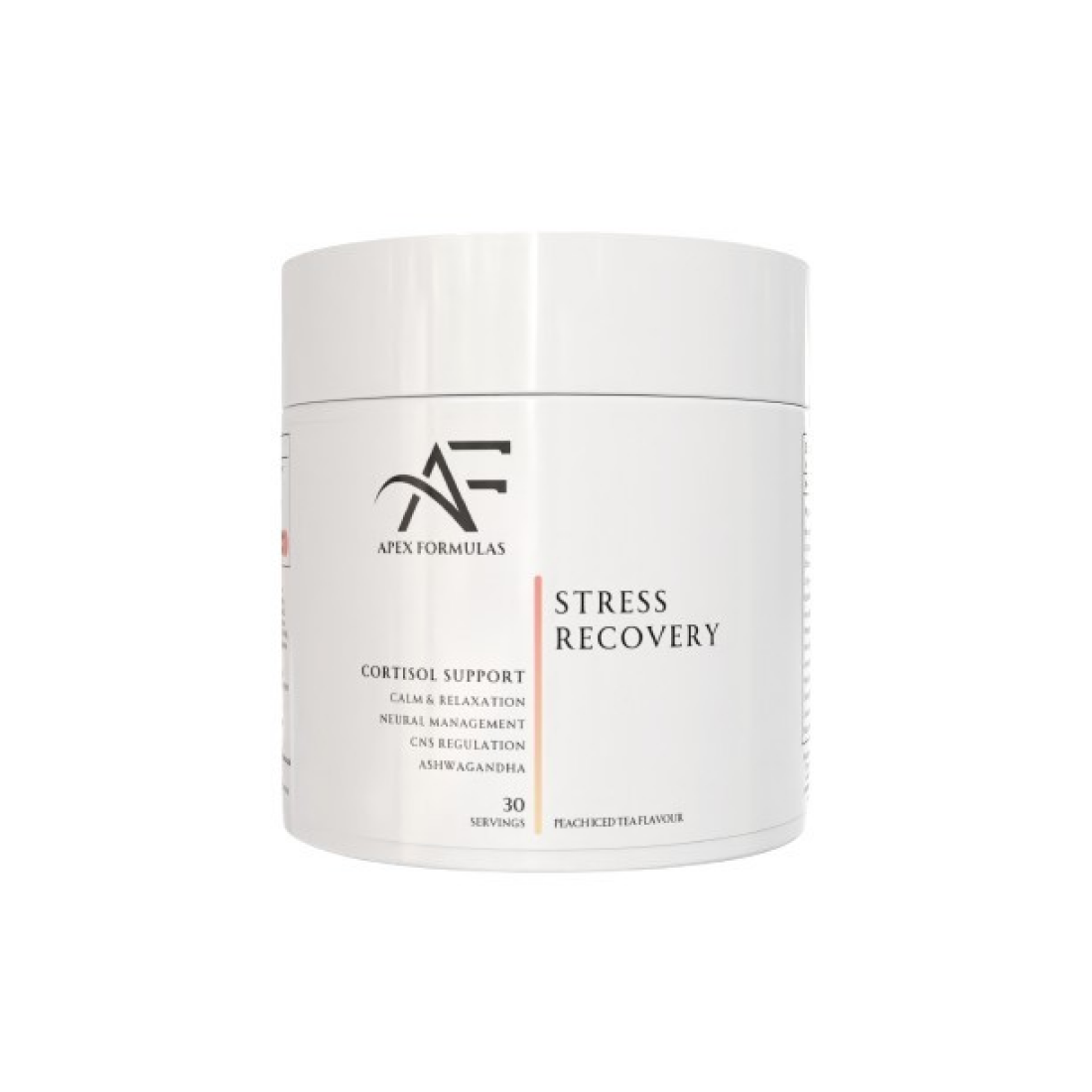 APEX FORMULAS STRESS RECOVERY PEACH ICED TEA - 300 GRAMS