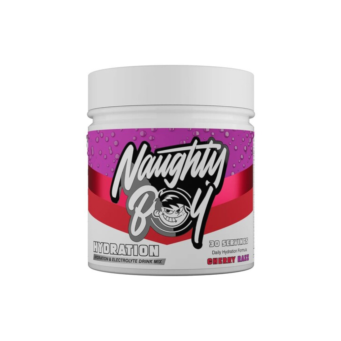 NAUGHTY BOY HYDRATION CHERRY RAZZ - 255 GRAMS