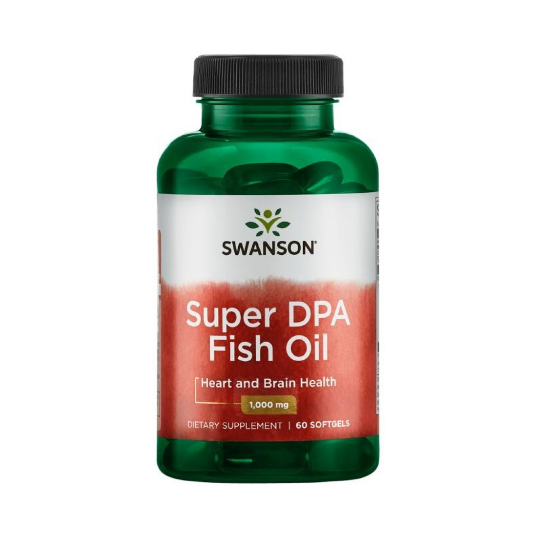 SWANSON SUPER DPA FISH OIL - 60 SOFTGELS