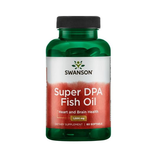SWANSON SUPER DPA FISH OIL - 60 SOFTGELS