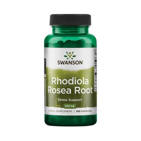 SWANSON RHODIOLA ROSEA ROOT 400MG - 100 CAPS