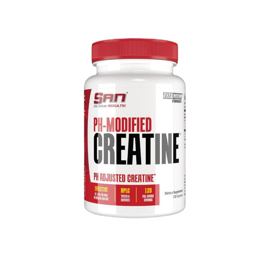 SAN PH-MODIFIED CREATINE - 120 CAPS