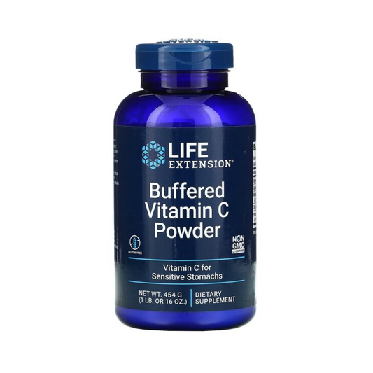 LIFE EXTENSION BUFFERED VITAMIN C POWDER - 454 GRAMS
