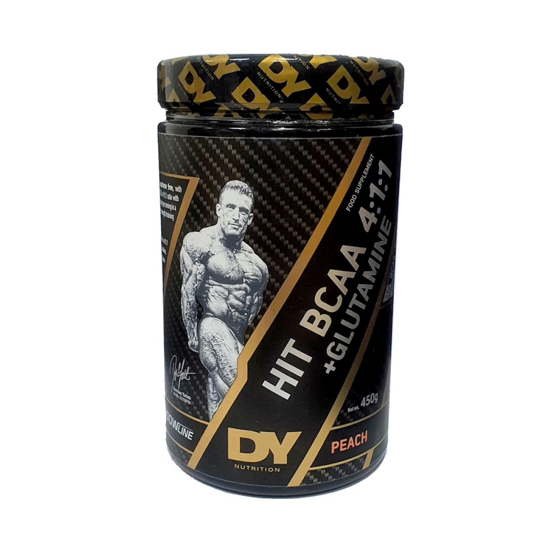 DORIAN YATES HIT BCAA 4:1:1 + GLUTAMINE PEACH - 450 GRAMS
