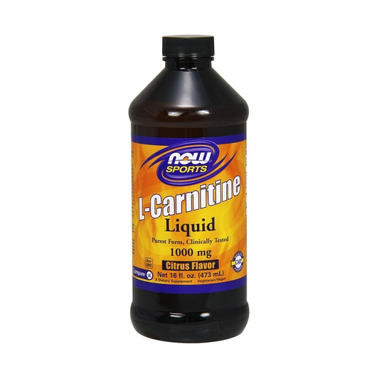 NOW FOODS LIQUID L-CARNITINE 1000MG TROPICAL PUNCH - 473 ML