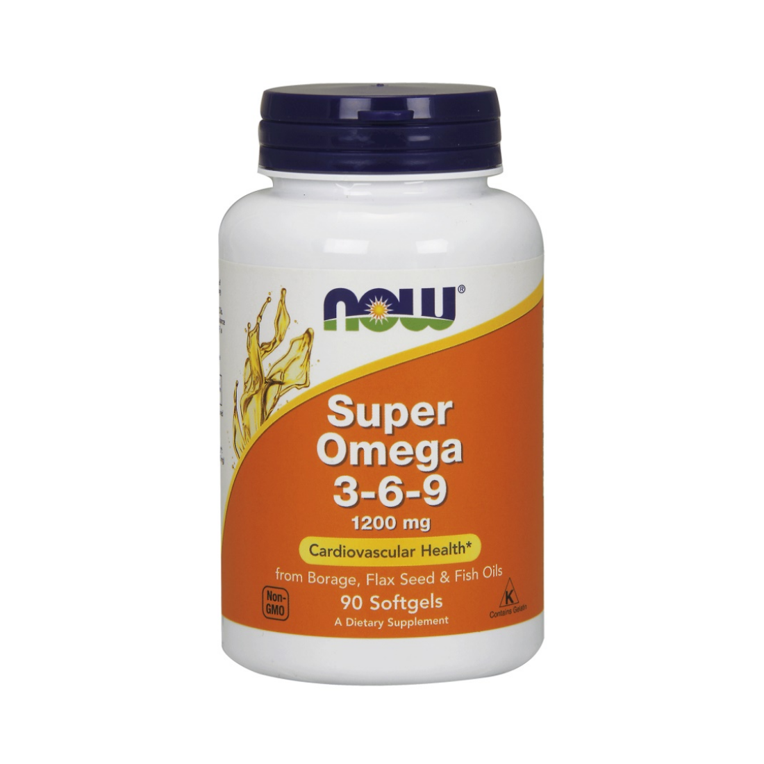 NOW FOODS SUPER OMEGA 3-6-9 1200MG - 90 SOFTGELS