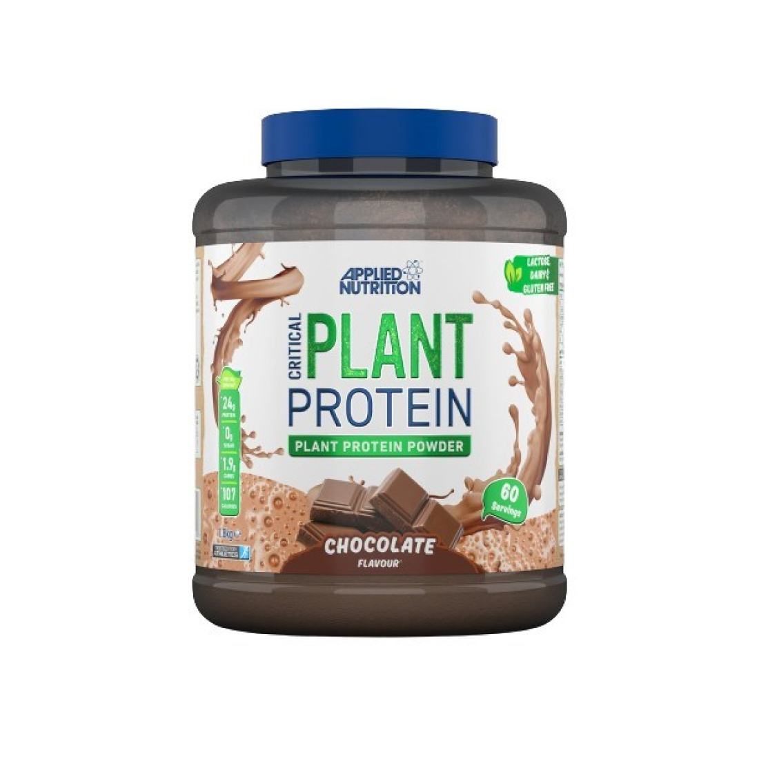 APPLIED NUTRITION CRITICAL PLANT PROTEIN CHOCOLATE - 1800 GRAMS