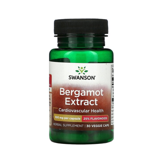 SWANSON BERGAMOT EXTRACT 500MG - 30 VCAPS
