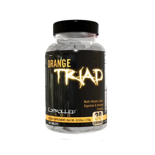 CONTROLLED LABS ORANGE TRIAD - 180 TABLETS