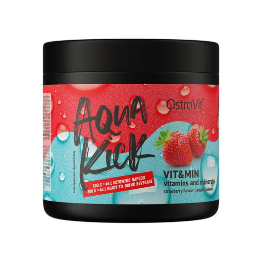OSTROVIT AQUA KICK VIT&MIN STRAWBERRY - 300 GRAMS