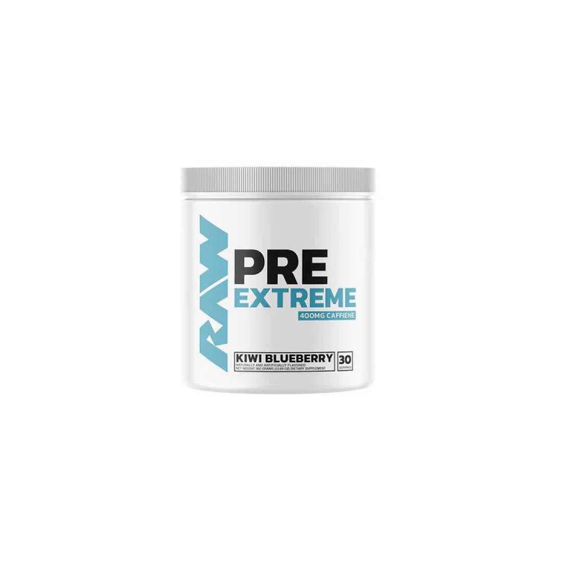 RAW NUTRITION PRE EXTREME KIWI BLUEBERRY - 360 GRAMS