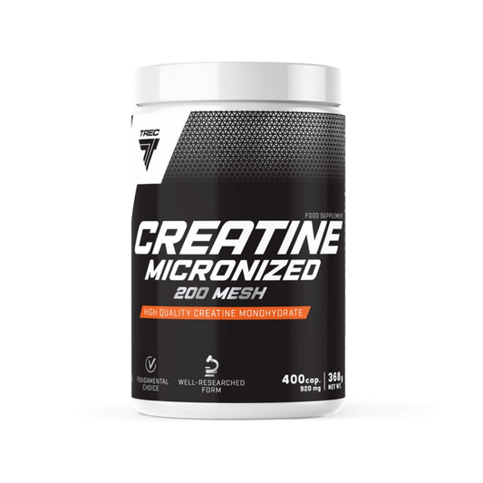 TREC NUTRITION CREATINE MICRONIZED 200 MESH - 400 CAPS