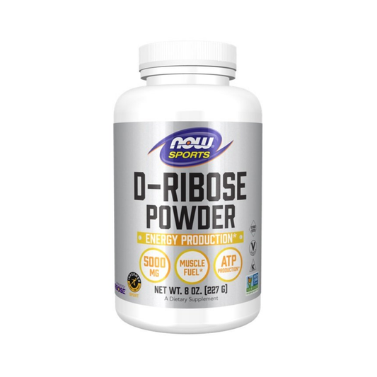 NOW FOODS D-RIBOSE POWDER - 227 GRAMS