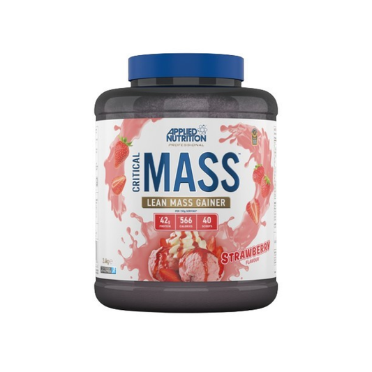 APPLIED NUTRITION CRITICAL MASS - PROFESSIONAL STRAWBERRY - 2400 GRAMS