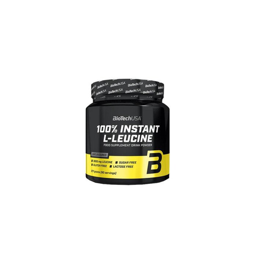 BIOTECHUSA 100% INSTANT L-LEUCINE - 277 GRAMS