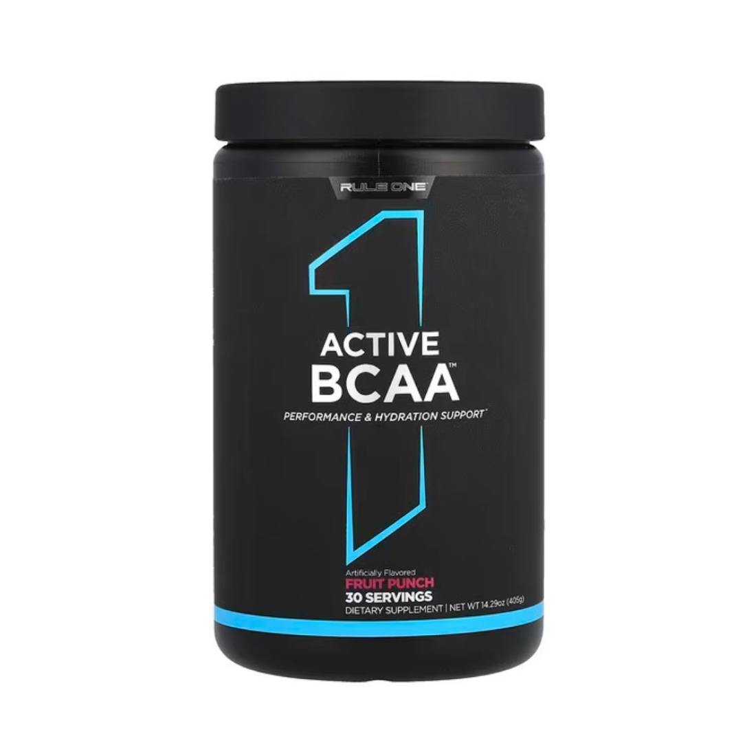 RULE ONE ACTIVE BCAA FRUIT PUNCH - 405 GRAMS