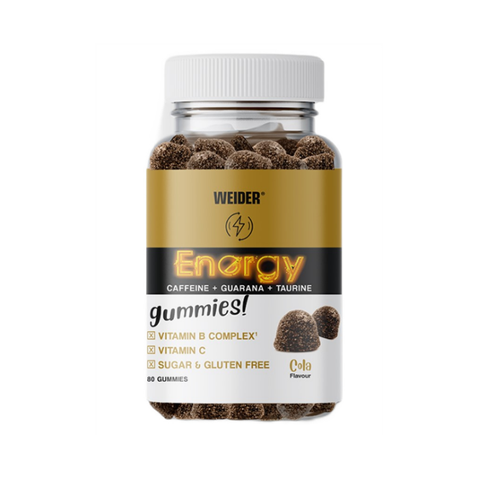 WEIDER ENERGY GUMMIES COLA - 80 GUMMIES