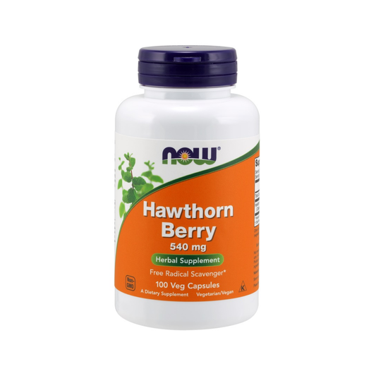 NOW FOODS HAWTHORN BERRY 540MG - 100 VCAPS