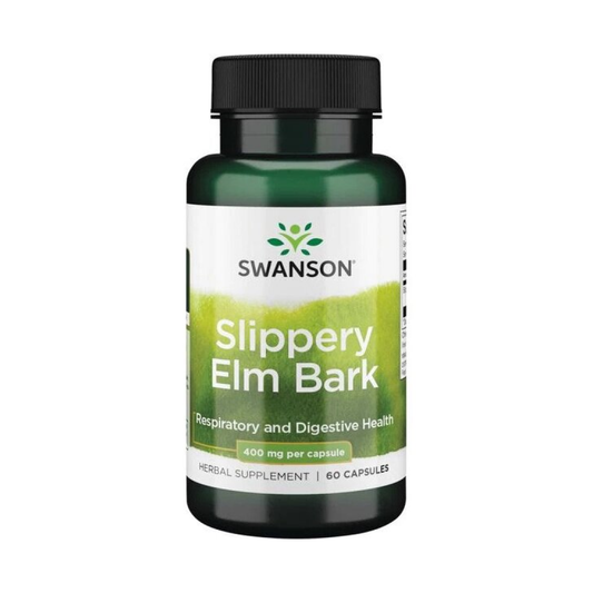 SWANSON SLIPPERY ELM BARK 400MG - 60 CAPS