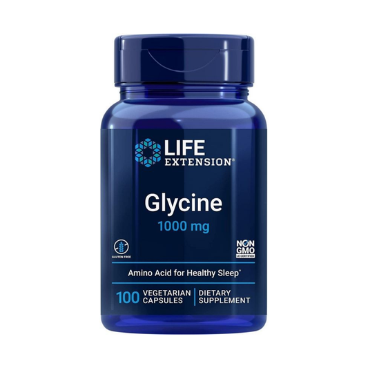 LIFE EXTENSION GLYCINE 1000MG - 100 VCAPS
