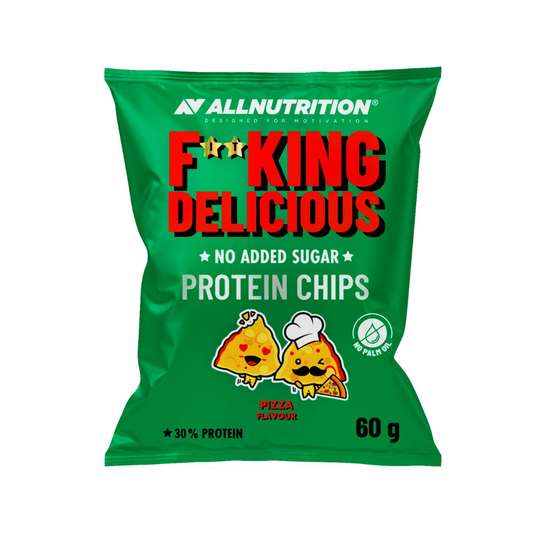 ALLNUTRITION FITKING DELICIOUS PROTEIN CHIPS PIZZA - 60 GRAMS