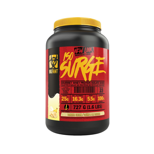 MUTANT ISO SURGE BANANA CREAM - 727 GRAMS