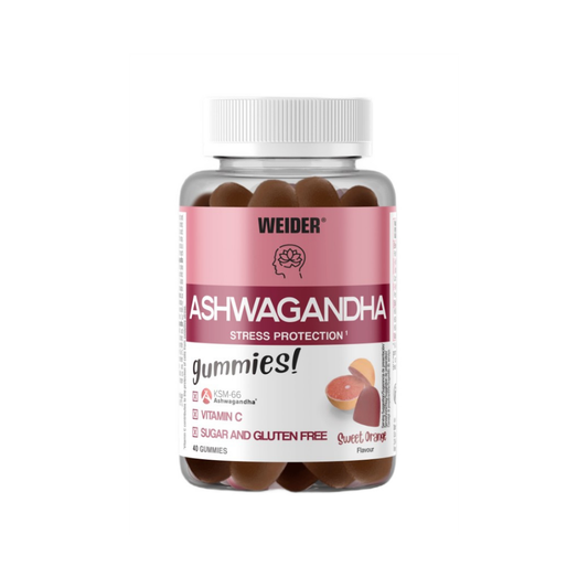 WEIDER ASHWAGANDHA GUMMIES SWEET ORANGE - 40 GUMMIES