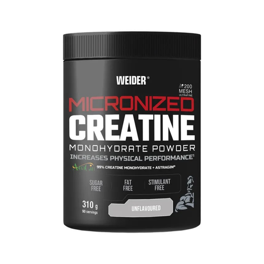 WEIDER MICRONIZED CREATINE UNFLAVOURED - 310 GRAMS