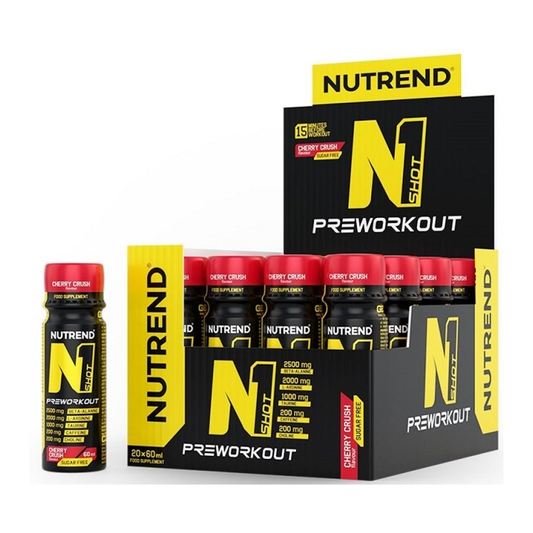NUTREND N1 SHOT CHERRY CRUSH - 20 X 60 ML