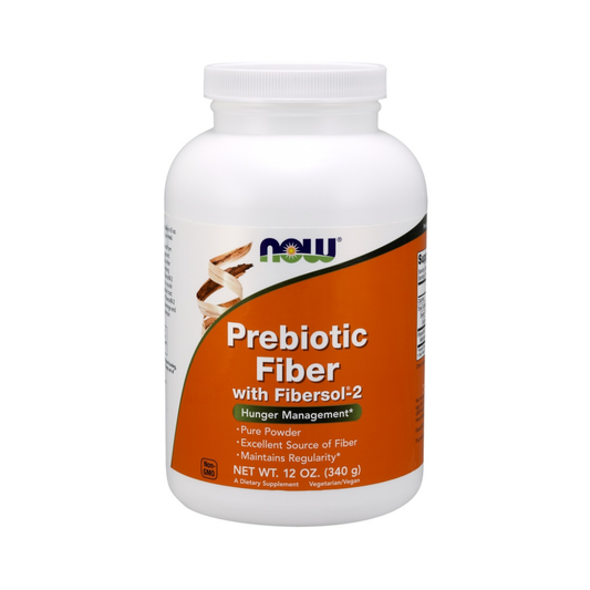 NOW FOODS PREBIOTIC FIBER WITH FIBERSOL-2 - 340 GRAMS
