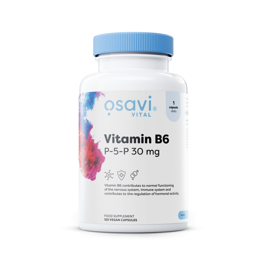 OSAVI VITAMIN B6 - P-5-P 30MG - 120 VEGAN CAPS
