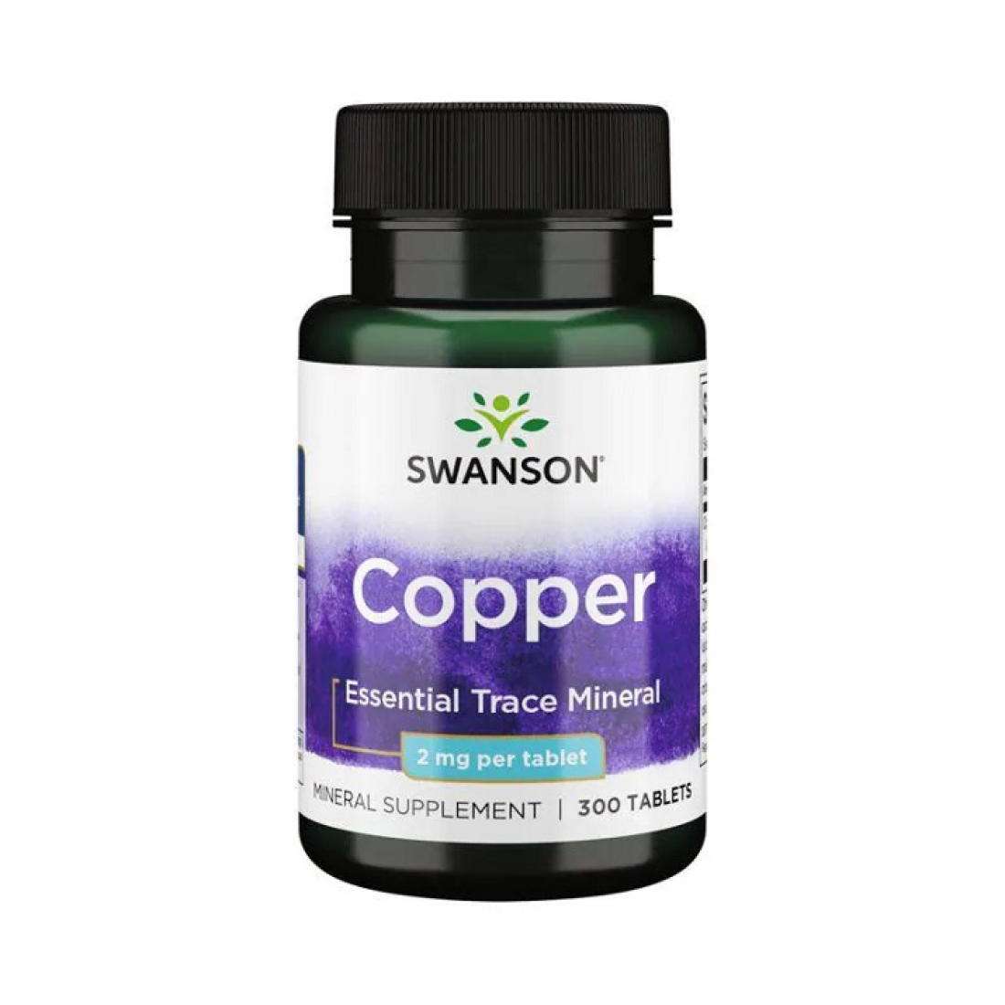 SWANSON COPPER 2MG - 300 TABLETS