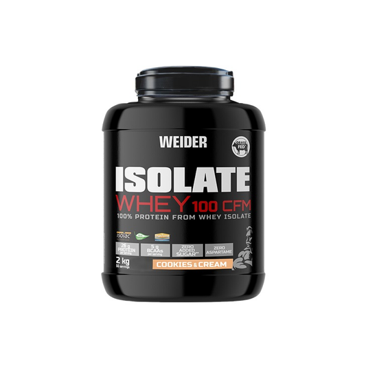 WEIDER ISOLATE WHEY 100 CFM COOKIES & CREAM - 2000 GRAMS