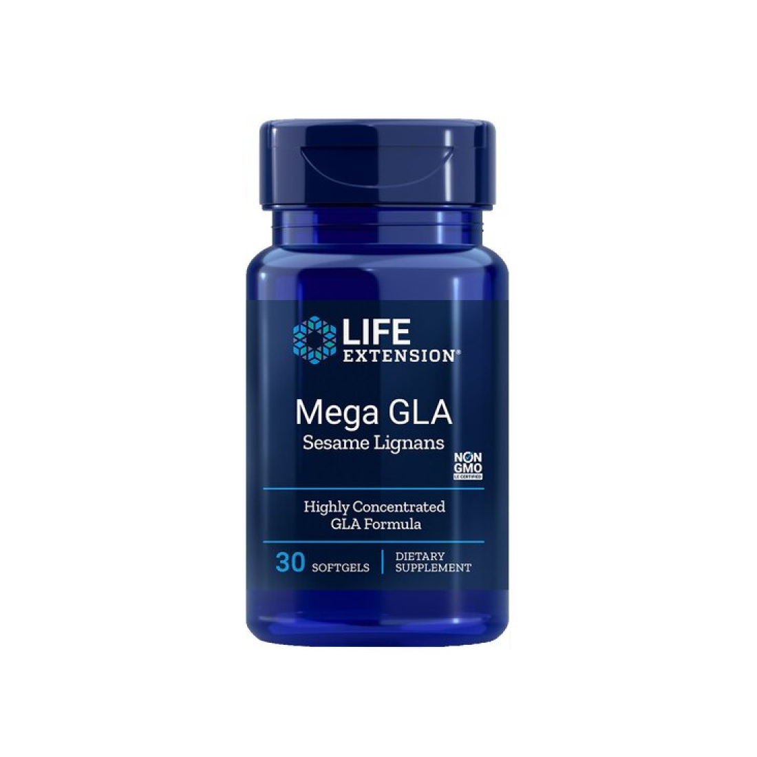 LIFE EXTENSION MEGA GLA WITH SESAME LIGNANS - 30 SOFTGELS