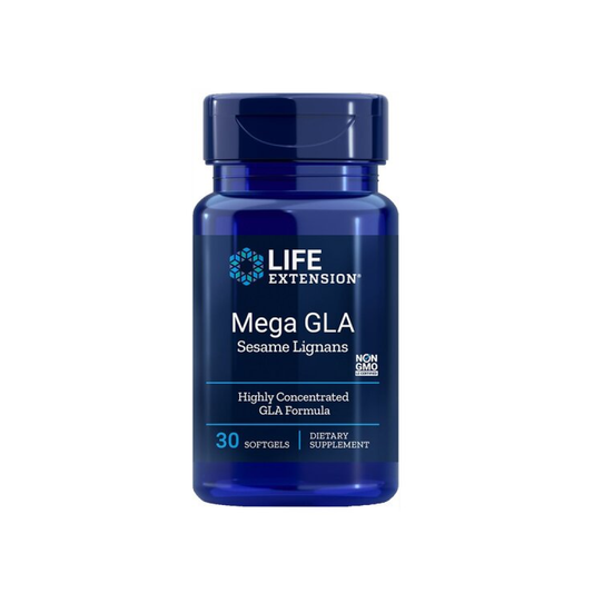 LIFE EXTENSION MEGA GLA WITH SESAME LIGNANS - 30 SOFTGELS