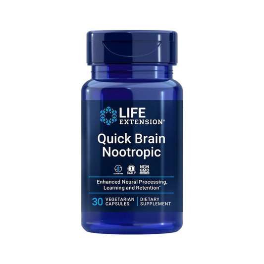 LIFE EXTENSION QUICK BRAIN NOOTROPIC - 30 VCAPS