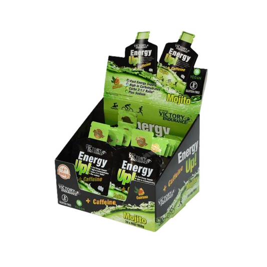 WEIDER JOE WEIDER VICTORY ENDURANCE ENERGY UP! + CAFFEINE MOJITO - 24 X 40G