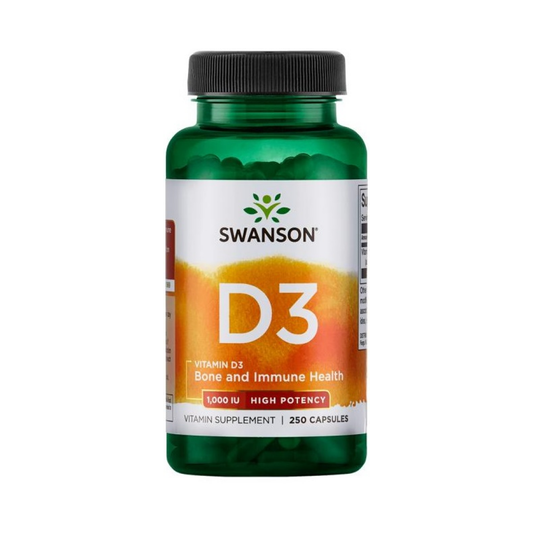 SWANSON VITAMIN D-3 1000 IU - 250 CAPS