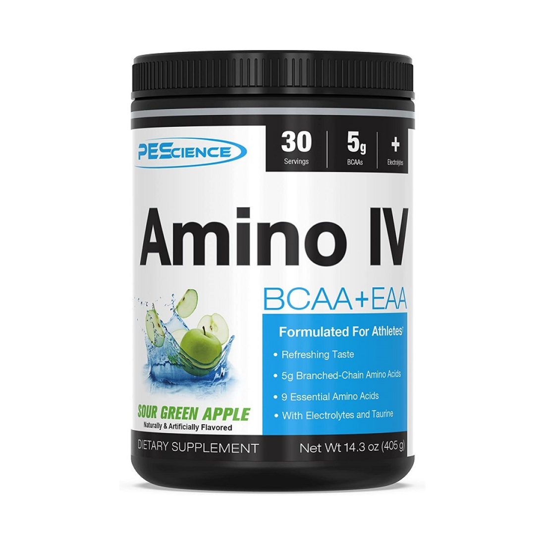 PESCIENCE AMINO IV SOUR GREEN APPLE - 405 GRAMS